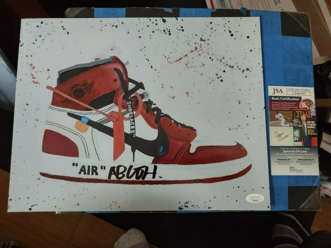 VIRGIL ABLOH JSA AUTHENTIC SIGNED 11x14 PHOTO ICON (1 of 1)