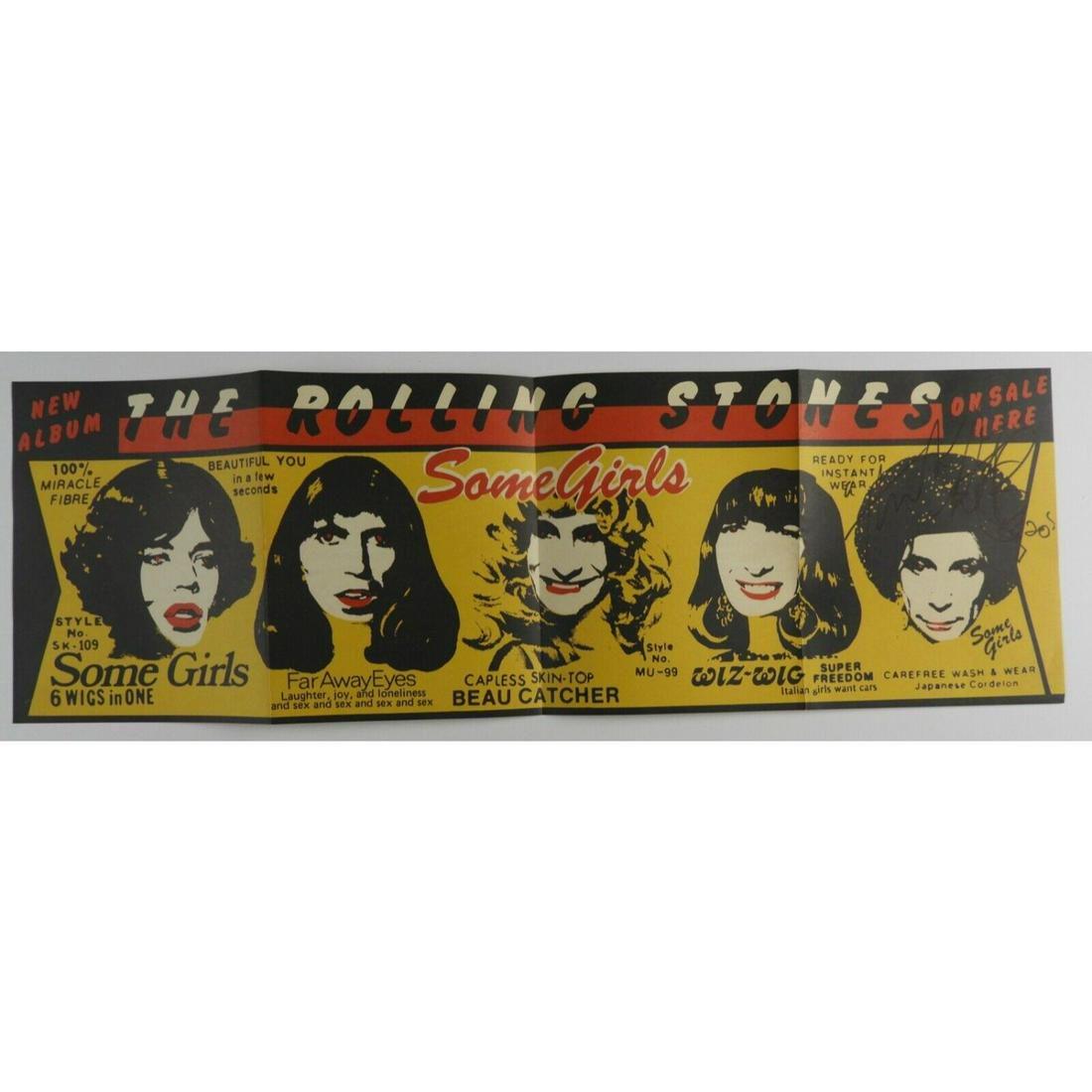 Charlie Watts The Rolling Stones Signed Autograph JSA (1 of 1)