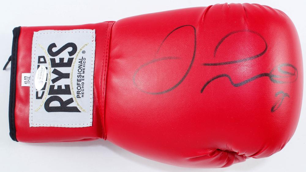 Floyd Mayweather Jr. Signed Cleto Reyes Boxing Glove (1 of 1)