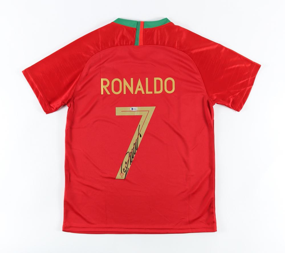 Cristiano Ronaldo Signed Portugal Jersey (Beckett COA) (1 of 2)