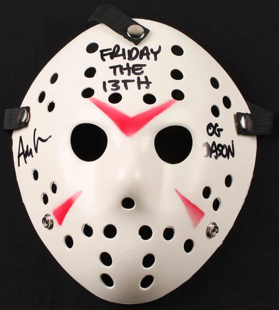 Ari Lehman Signed "Friday the 13th" Jason Voorhees Mask (1 of 1)