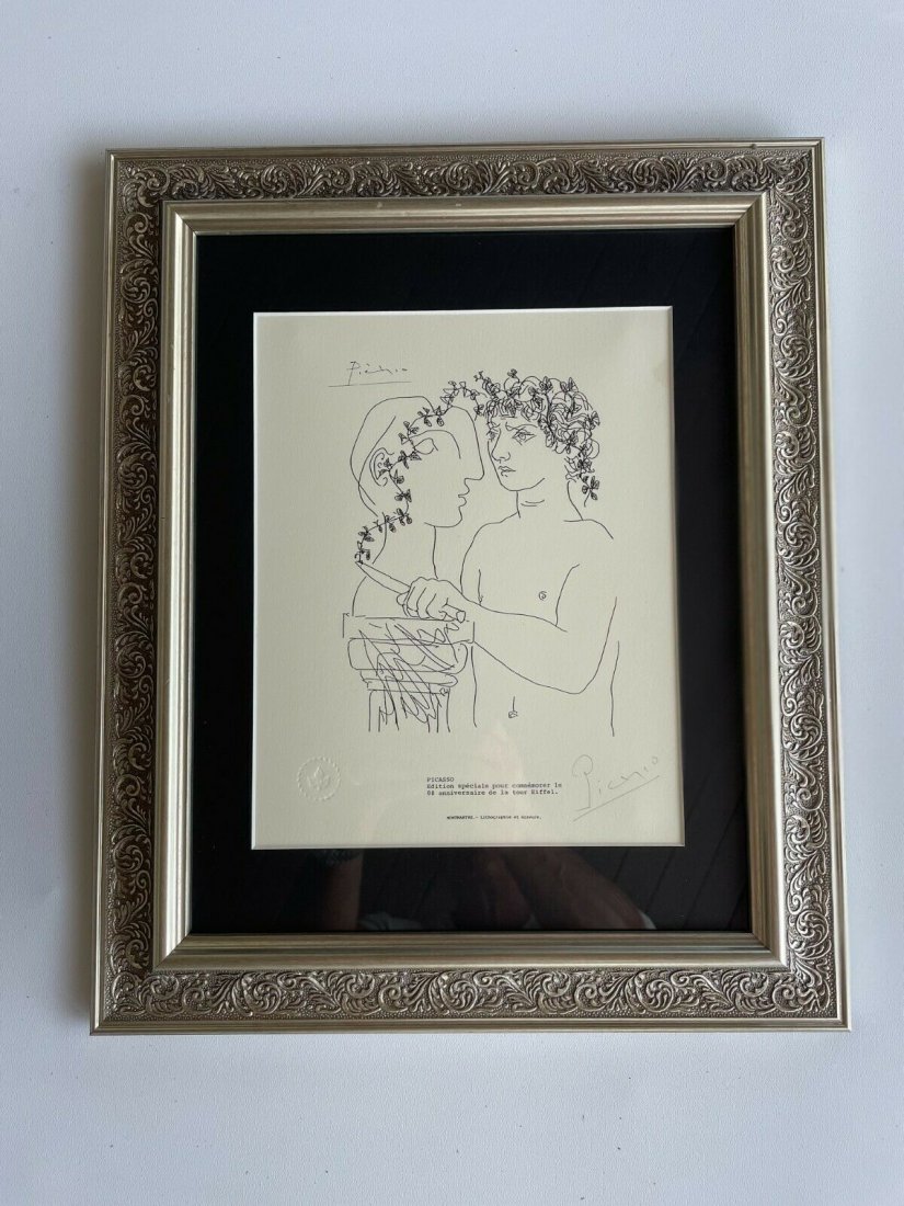 Vintage Rare Original Pablo Picasso Hand Signed in 1973 (1 of 1)