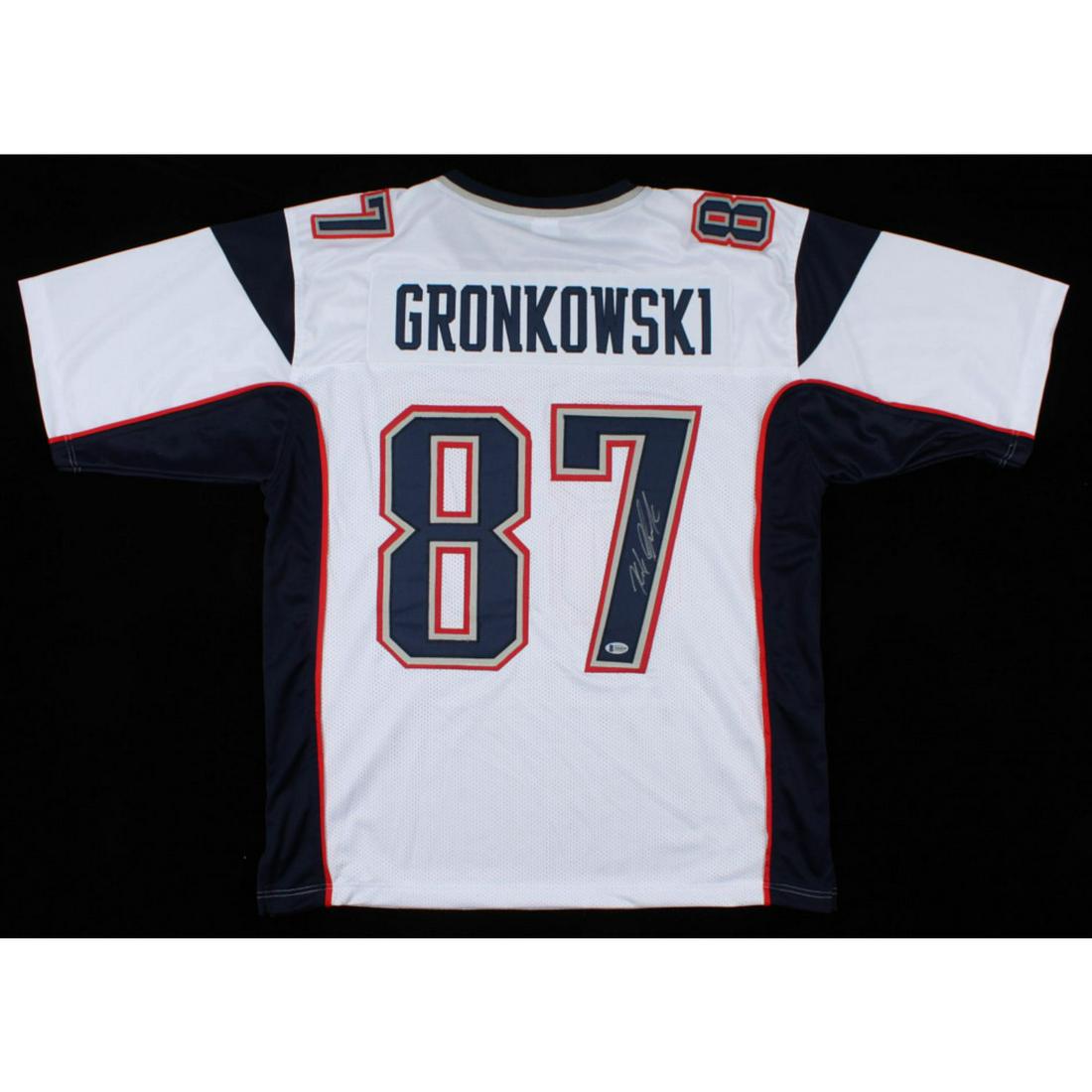 Rob Gronkowski Signed Jersey (Beckett COA) (1 of 1)