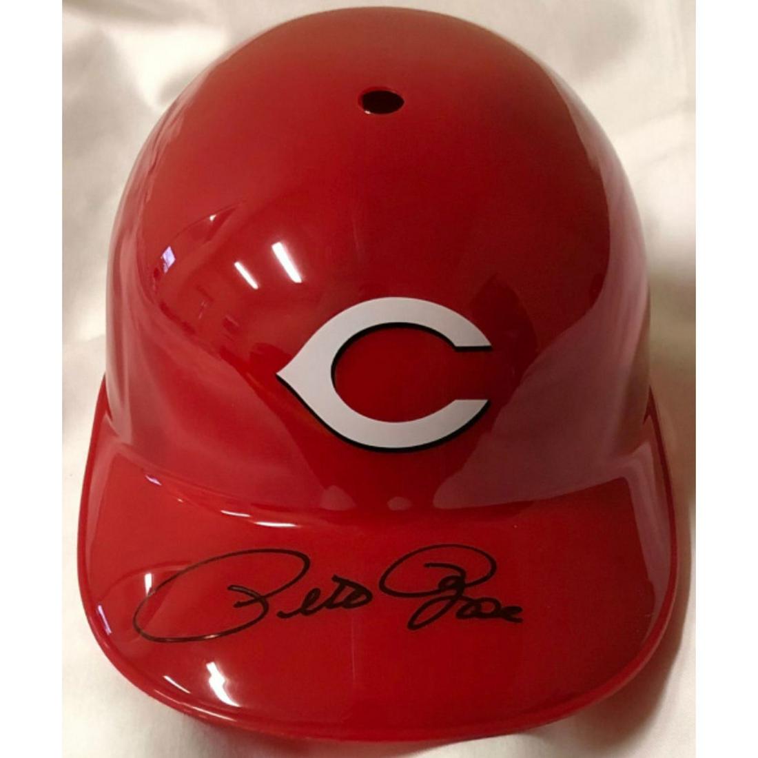 Pete Rose autographed full size Cincinnati Reds (1 of 1)
