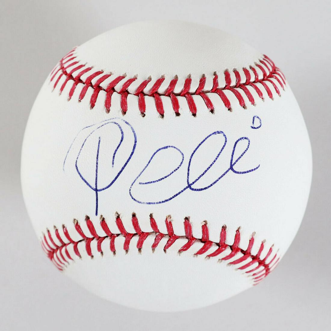 Pele Signed Baseball World Cup Soccer PSA/DNA COA (1 of 2)