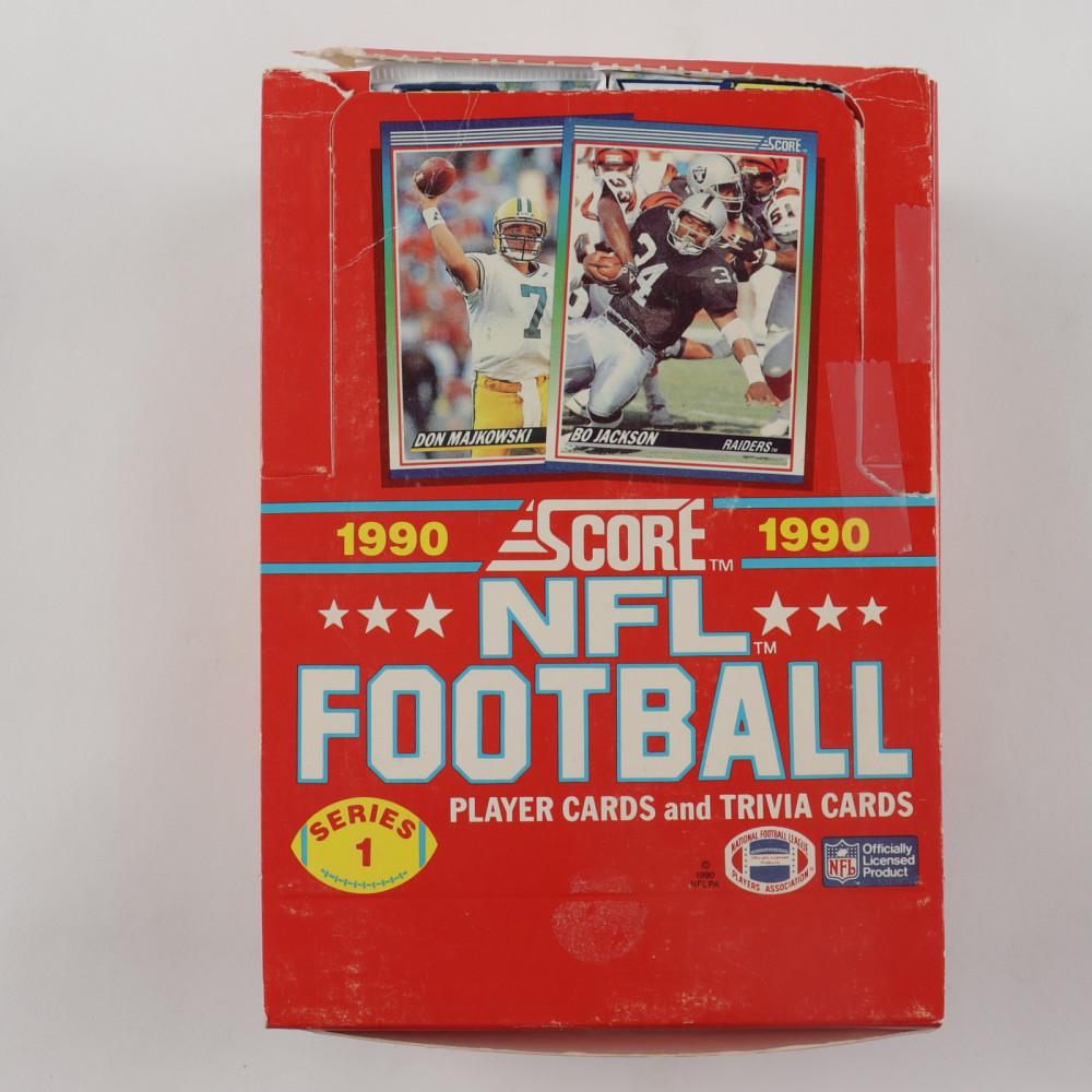 1990 Score Series 1 Football Wax Box of (36) Packs (1 of 1)