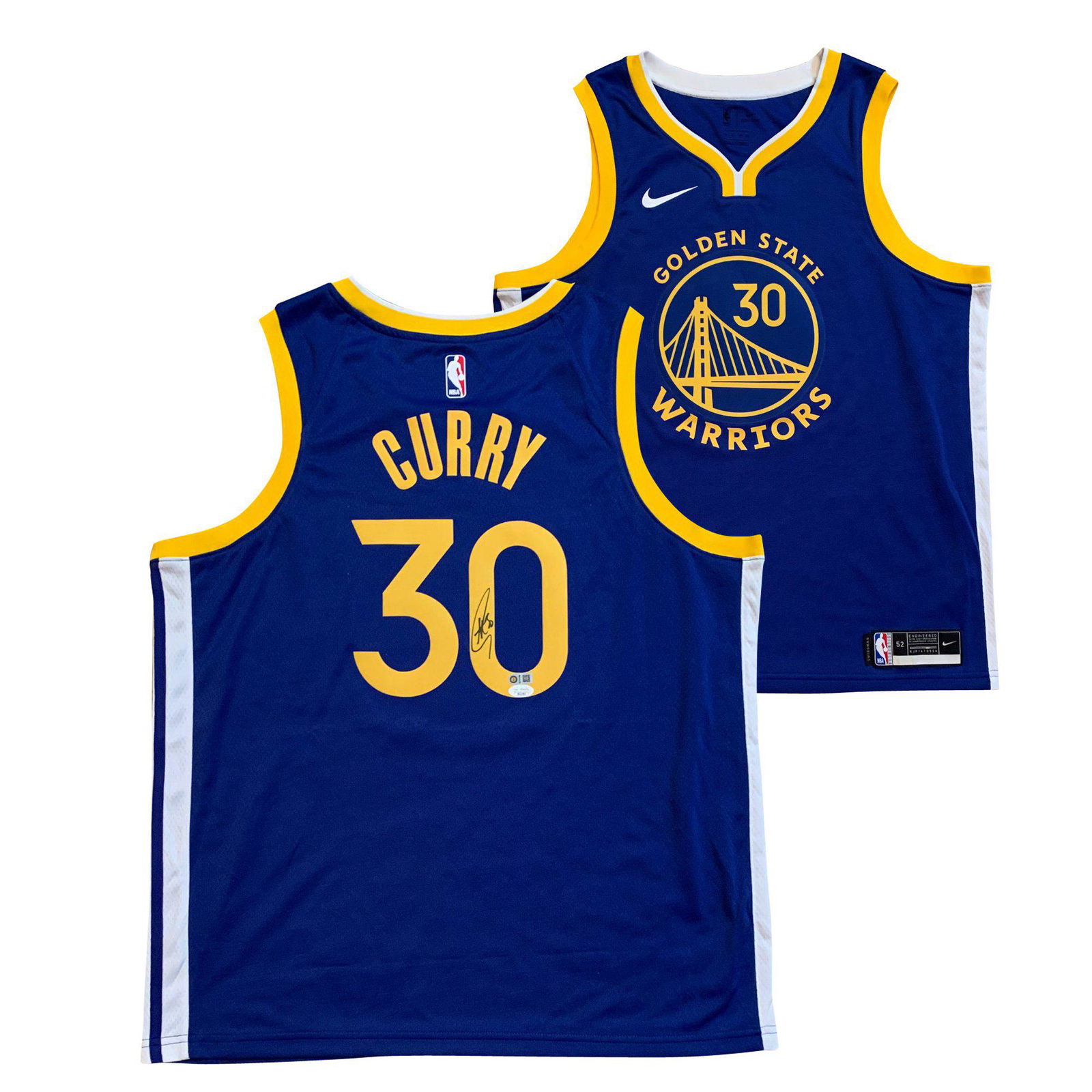 Stephen Curry Signed Golden State Rookie Swingman (1 of 1)