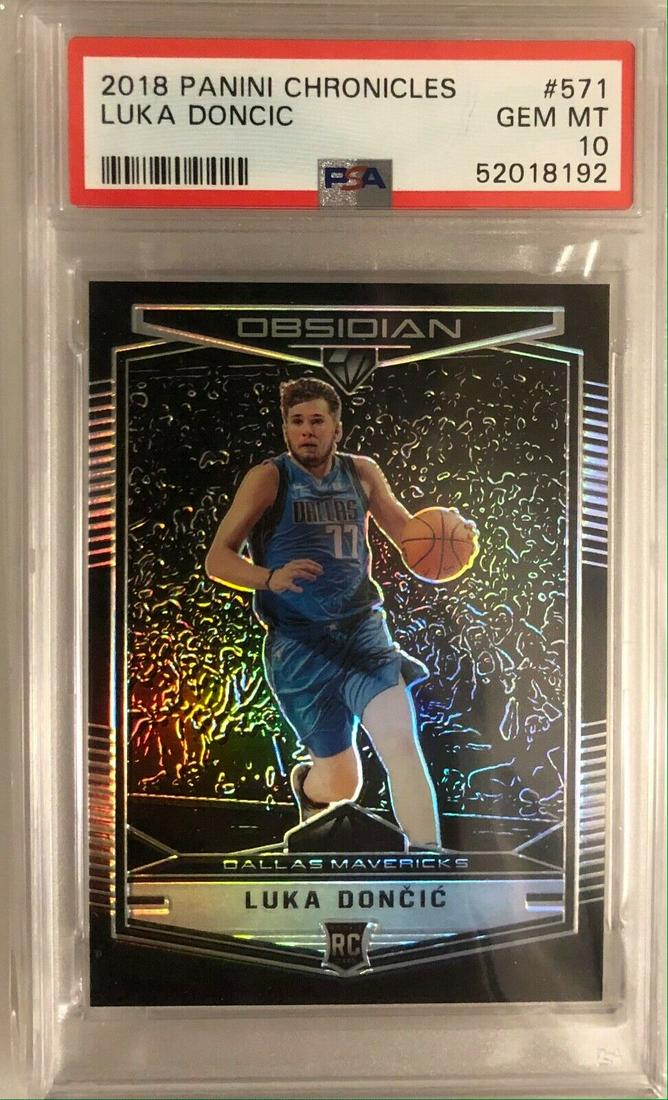 2018 Panini Obsidian Luka Doncic PSA 10 (1 of 1)