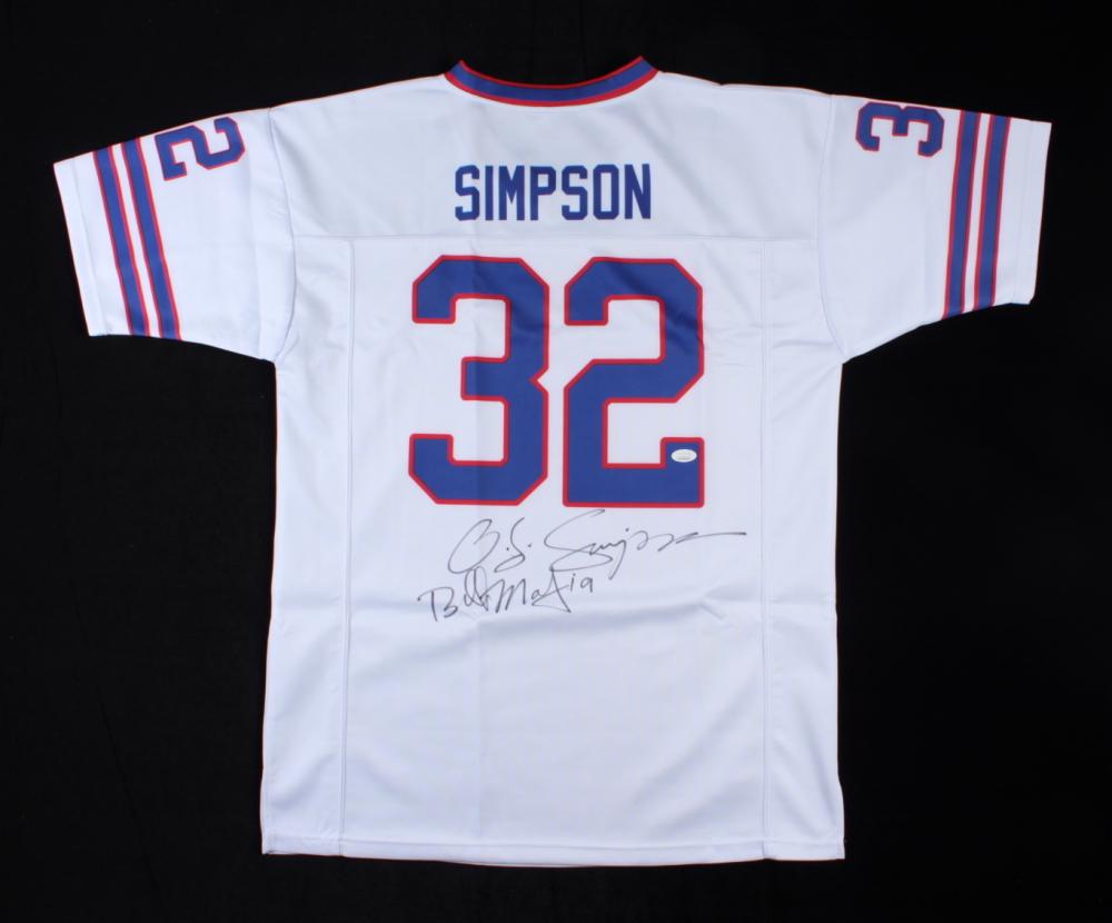 O. J. Simpson Signed Jersey Inscribed "Bills Mafia" (1 of 1)