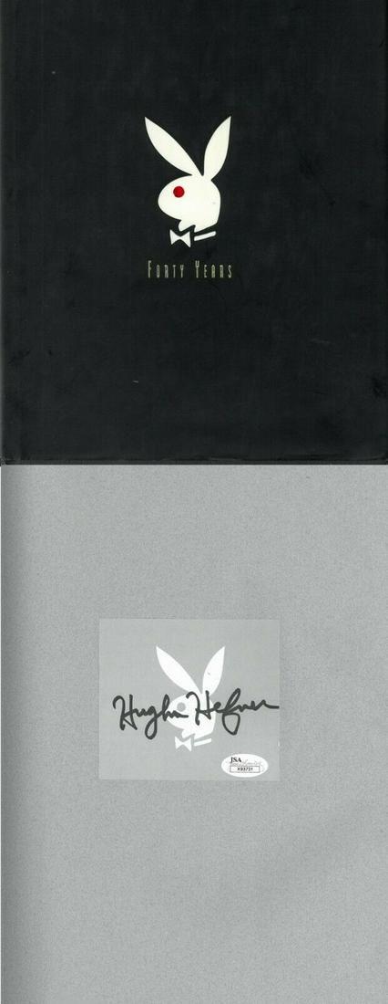 Hugh Hefner signed 1994 The Playboy Book Forty Years (1 of 1)