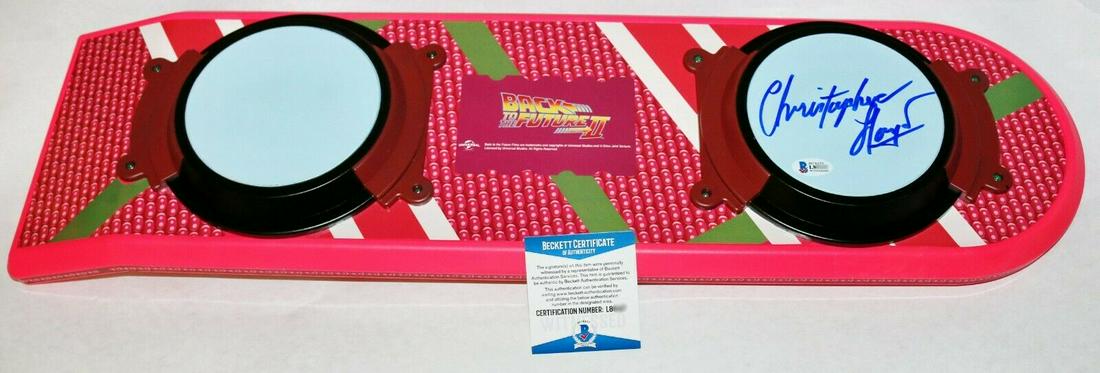 Christopher Lloyd Back To The Future 2 Signed (1 of 1)