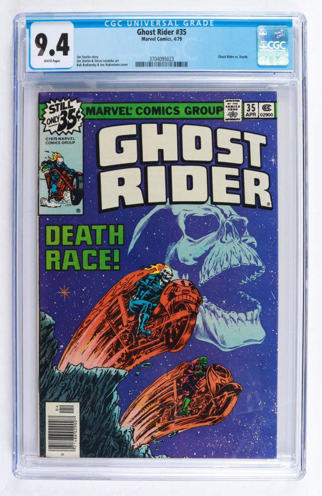 1979 "Ghost Rider" Issue #35 Marvel Comic Book (CGC (1 of 2)