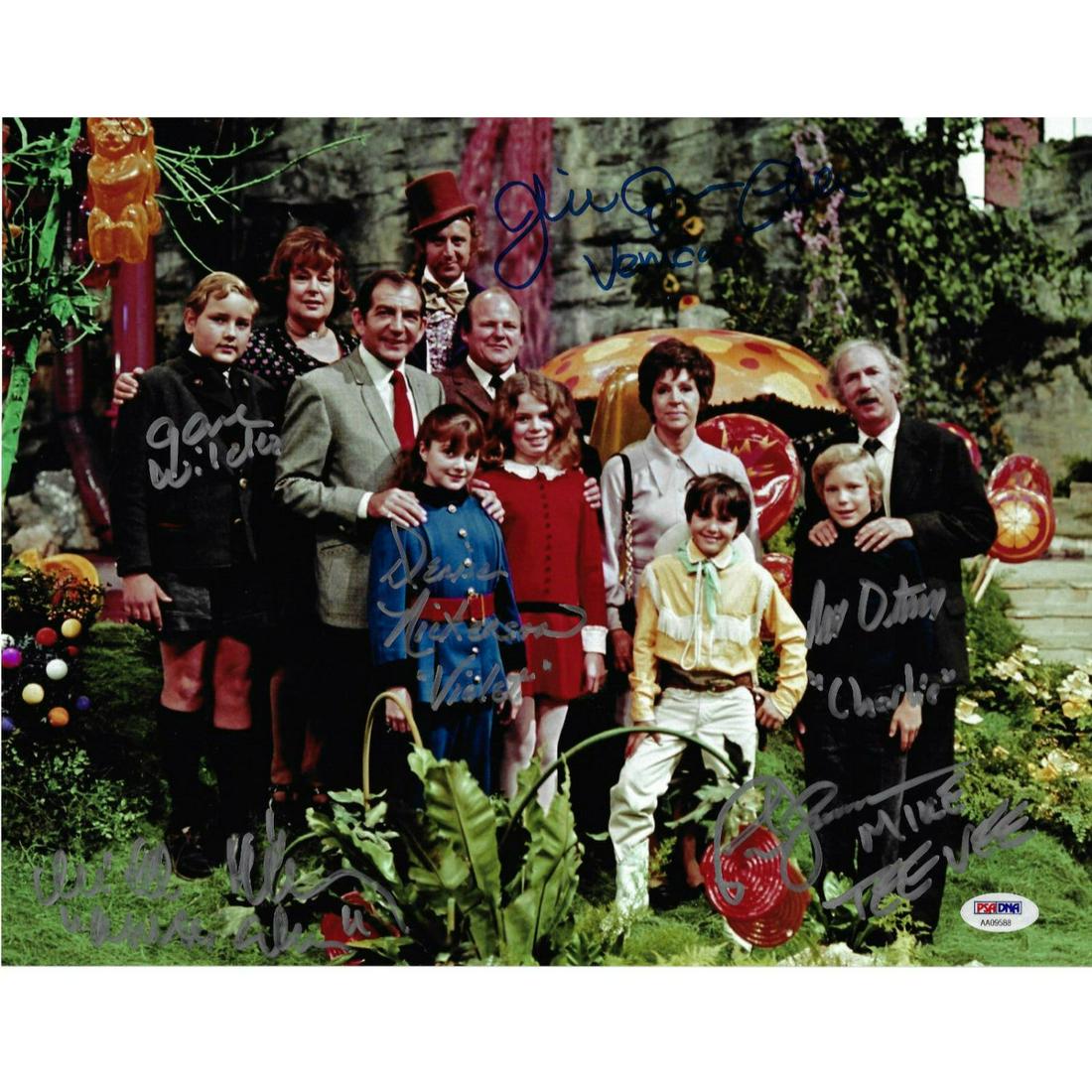 Gene Wilder Willy Wonka and Chocolate Factory Cast (1 of 2)