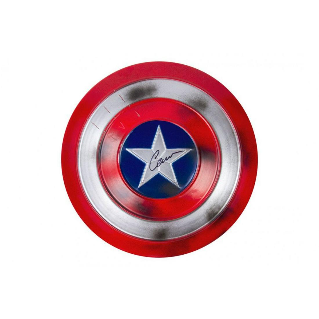 Chris Evans Signed "Captain America" Marvel Full-Size (1 of 2)