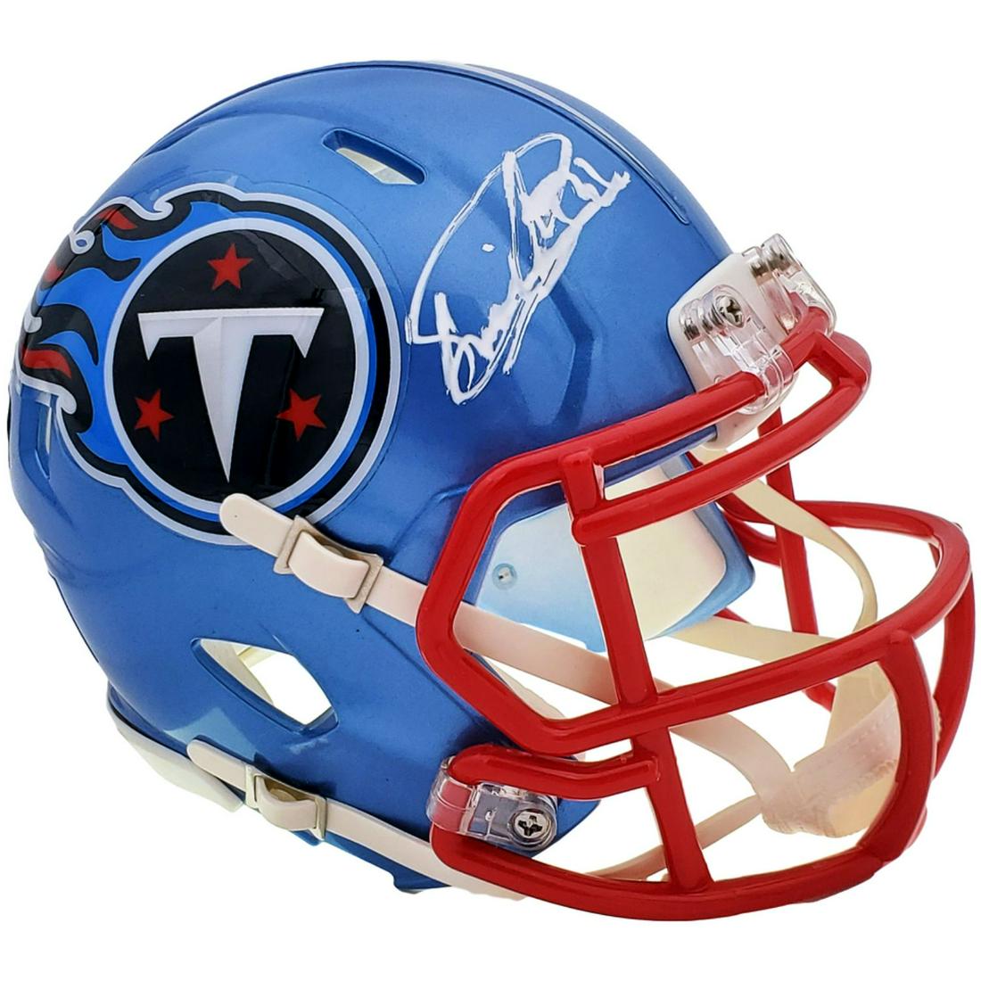 Derrick Henry Autographed Tennessee Titans Flash Blue (1 of 1)