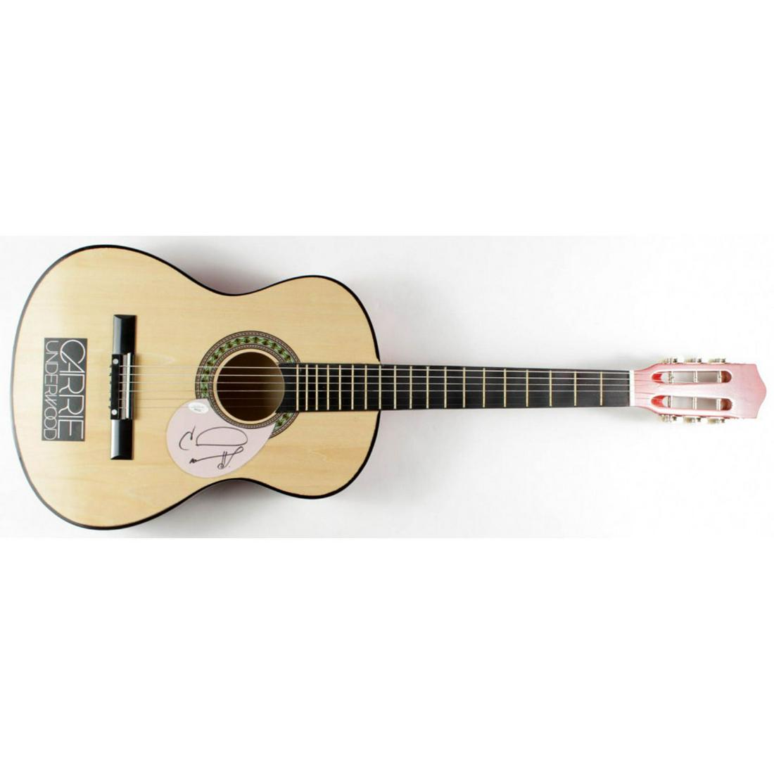 Carrie Underwood Signed Full-Size Acoustic Guitar (JSA (1 of 2)