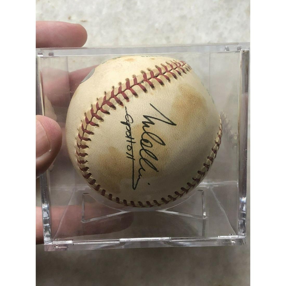 Apollo 11 FULL CREW SIGNED BASEBALL JSA LOA (1 of 4)