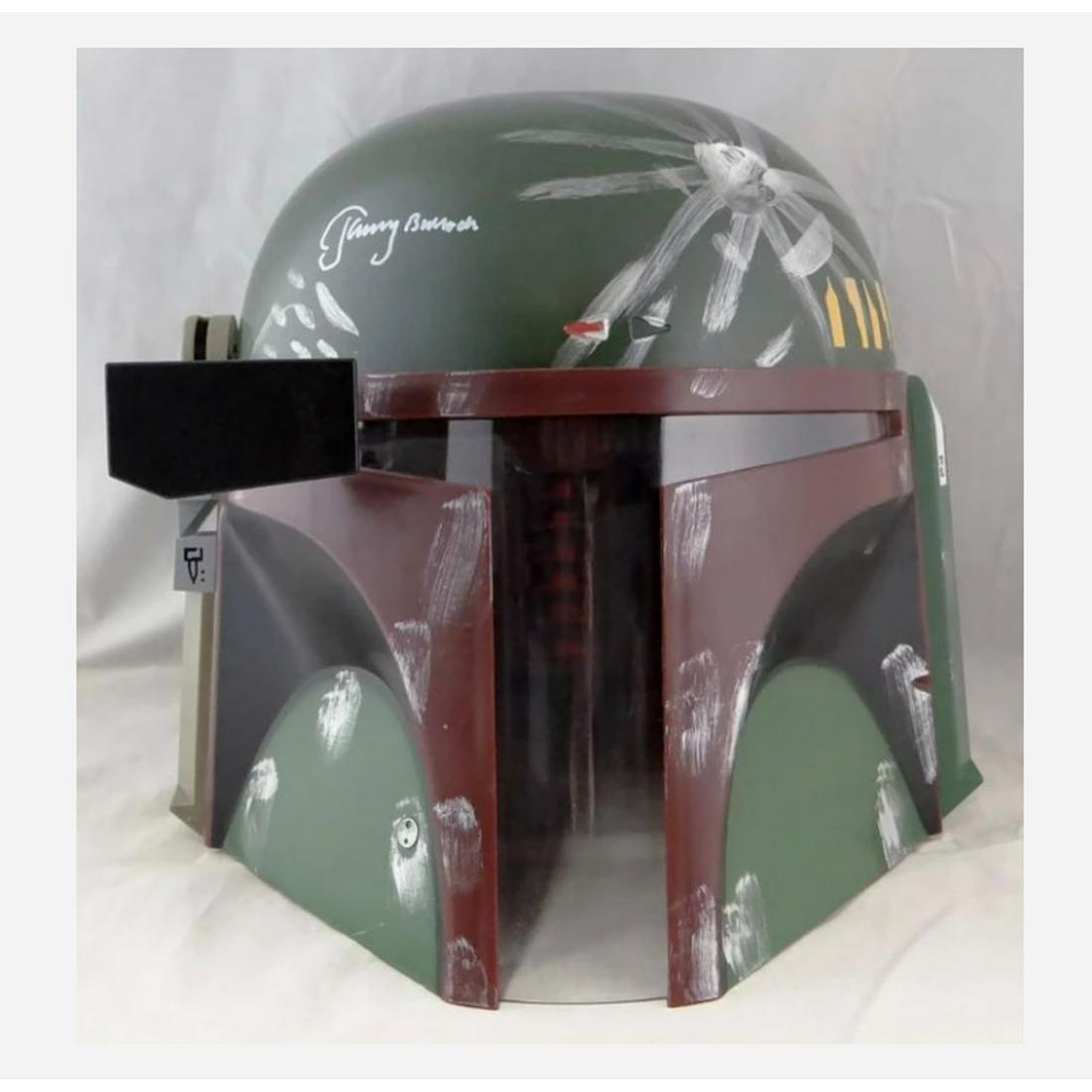 Jeremy Bulloch Autographed Star Wars Boba Fett Helmet (1 of 1)