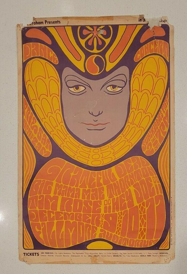 Grateful Dead Original Fillmore Concert Poster BG-41 (1 of 1)