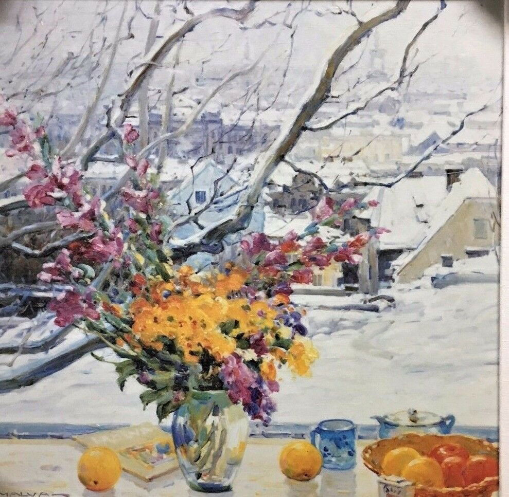 Blick Aus Dem Atelierfenste by George Malva (1 of 1)