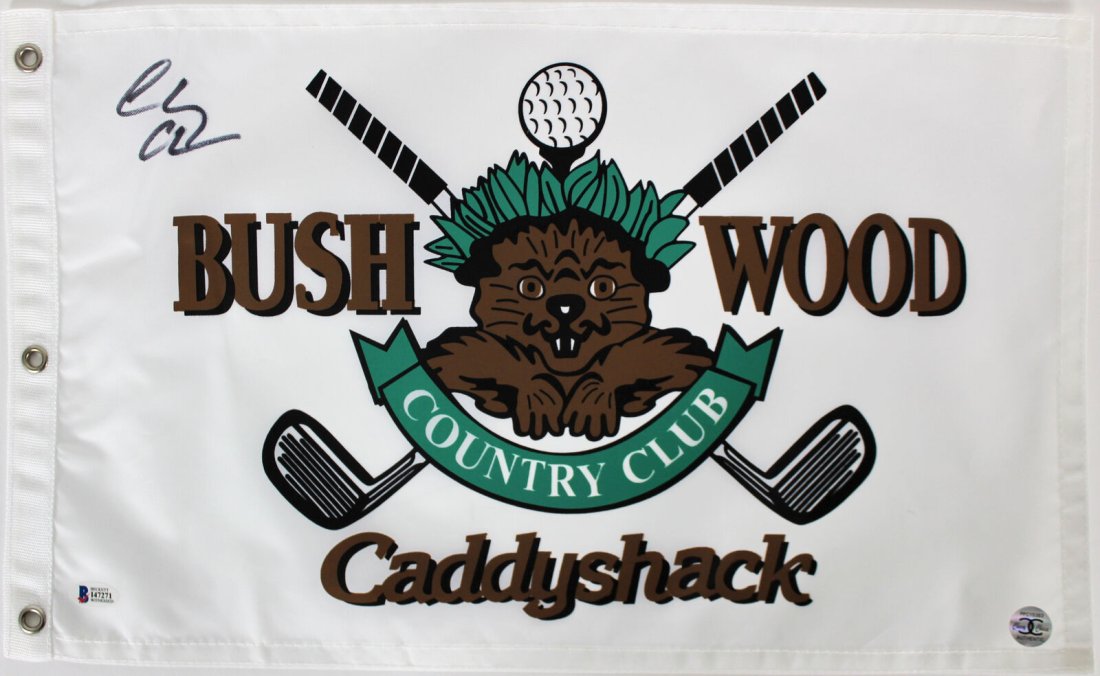 Chevy Chase Caddyshack Authentic Signed Bushwood Countr (1 of 1)