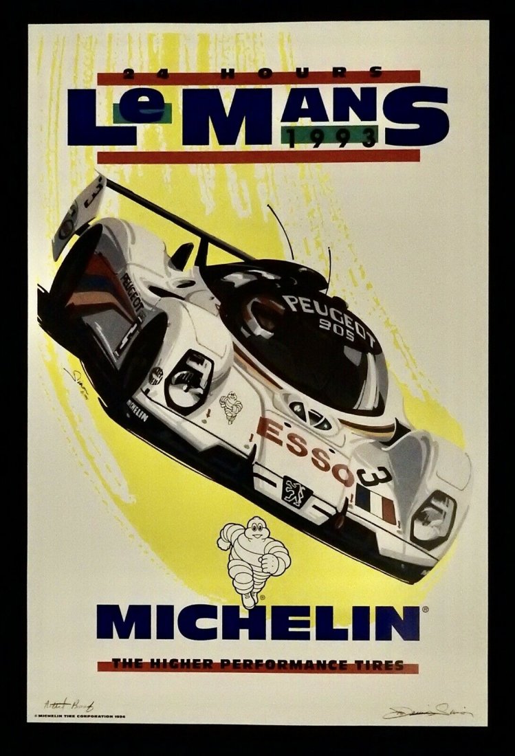 1993 Le Mans 24 Hours Michelin Peugeot 905 Evo 1B DENNI (1 of 1)