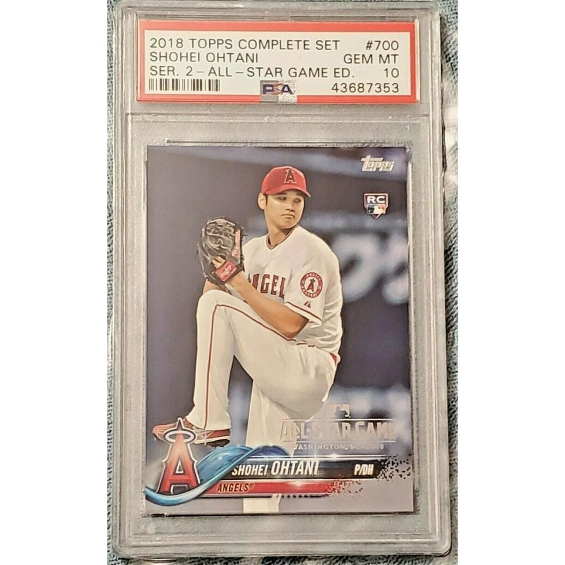 2018 Topps Complete Set Shohei Ohtani Ser. 2 All-Star G (1 of 1)