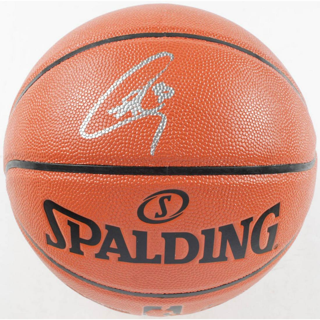 Stephen Curry Signed NBA Game Ball Series Basketball (1 of 1)