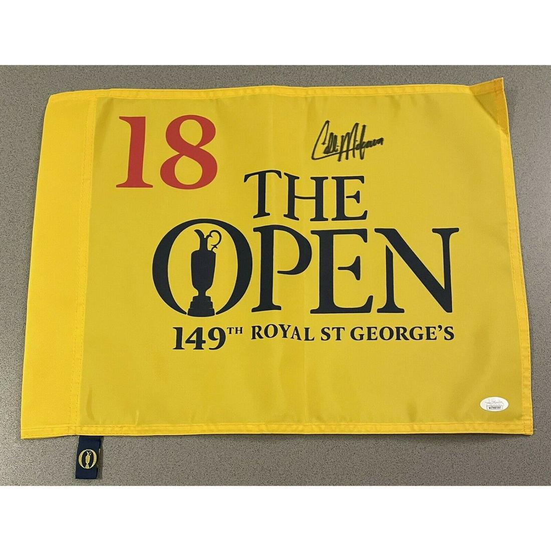 Collin Morikawa Signed 2021 British Open Championship (1 of 1)