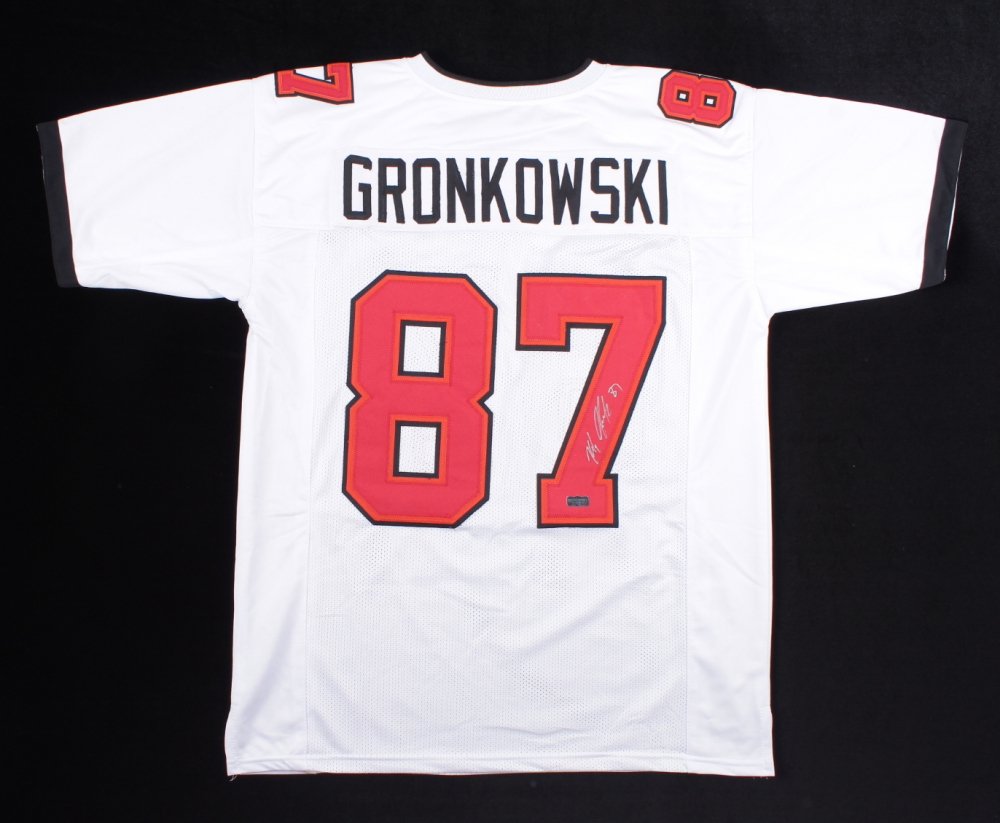 Rob Gronkowski Signed Jersey (Radtke COA) (1 of 2)