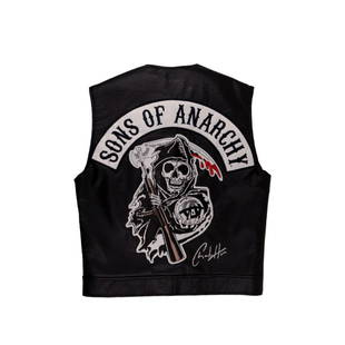 Charlie Hunnam Signed Vest Autographed Sons of Anarchy: Charlie Hunnam Signed Vest Autographed Sons of Anarchy JSA COA