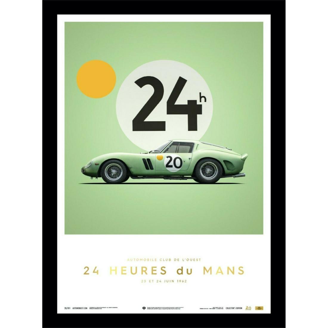 #7/1000 FERRARI 250 GTO 3505GT 1962 Ireland Le Mans (1 of 1)
