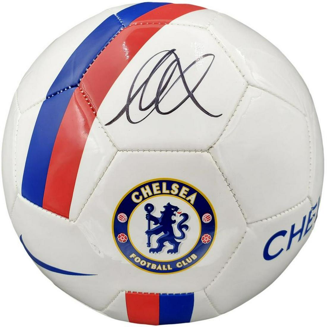Mason Mount hand signed chelsea football BAS COA (1 of 1)