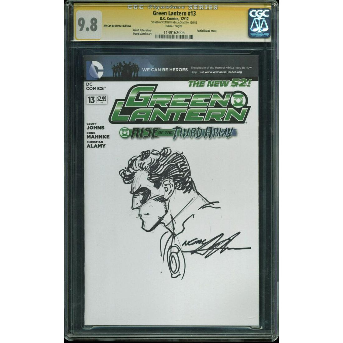 Neal Adams Signed Green Lantern Rise Of The Third Army (1 of 1)