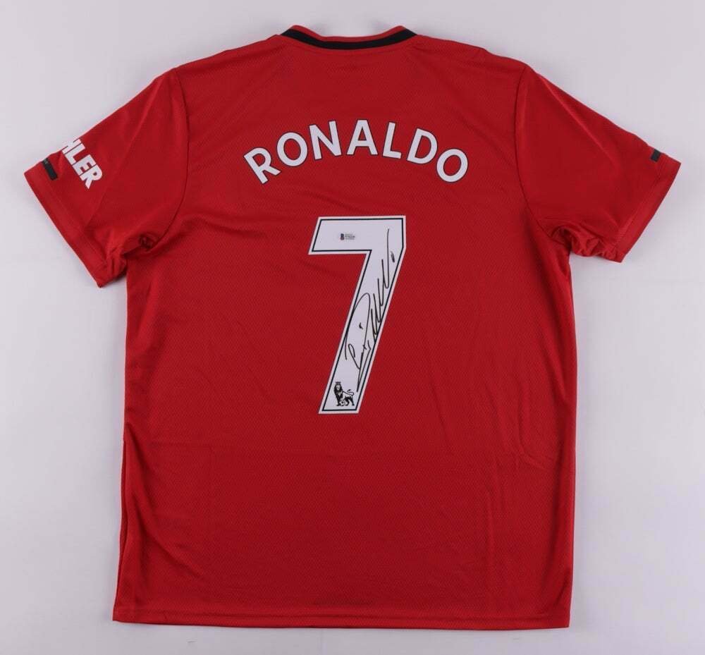 Cristiano Ronaldo Signed Jersey (Beckett COA) (1 of 1)