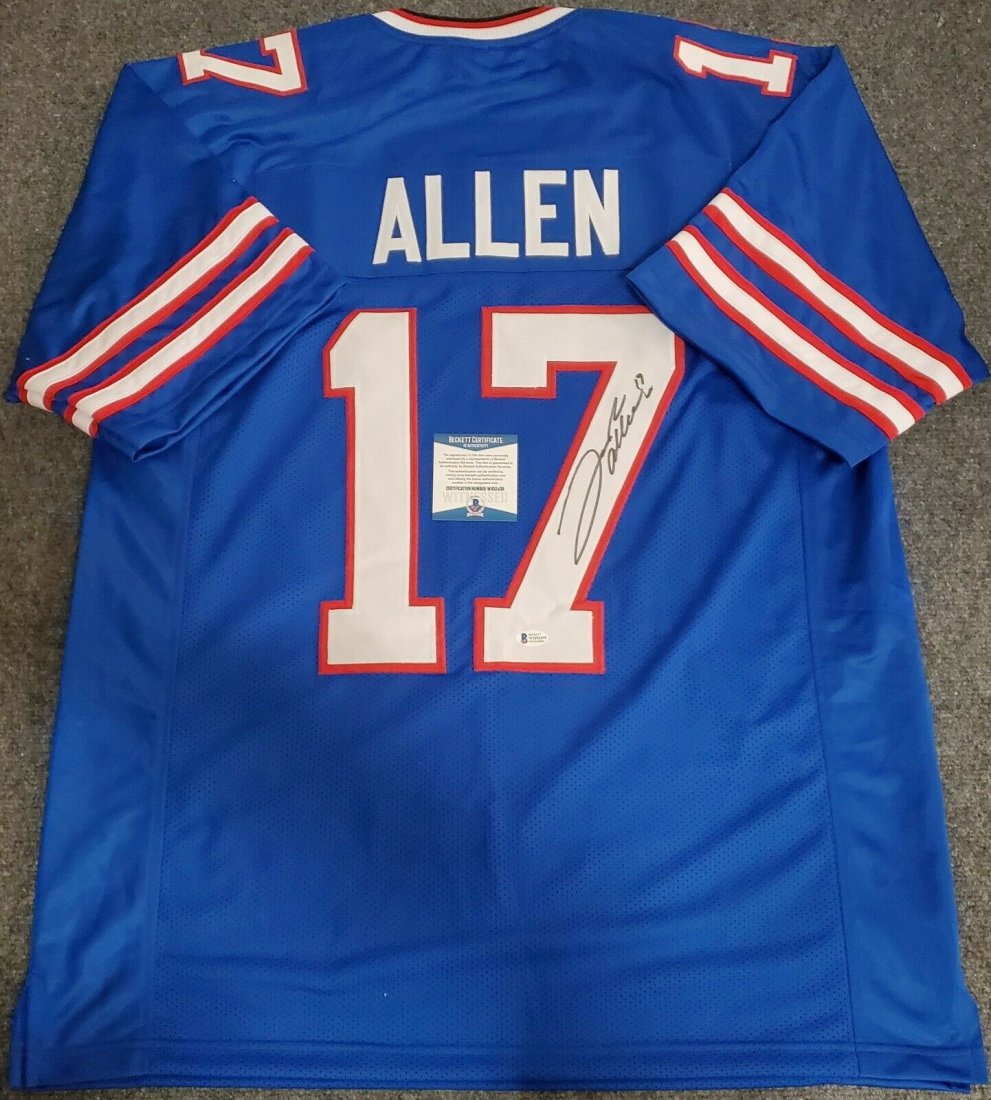 Josh Allen Signed Jersey (Beckett COA) (1 of 1)