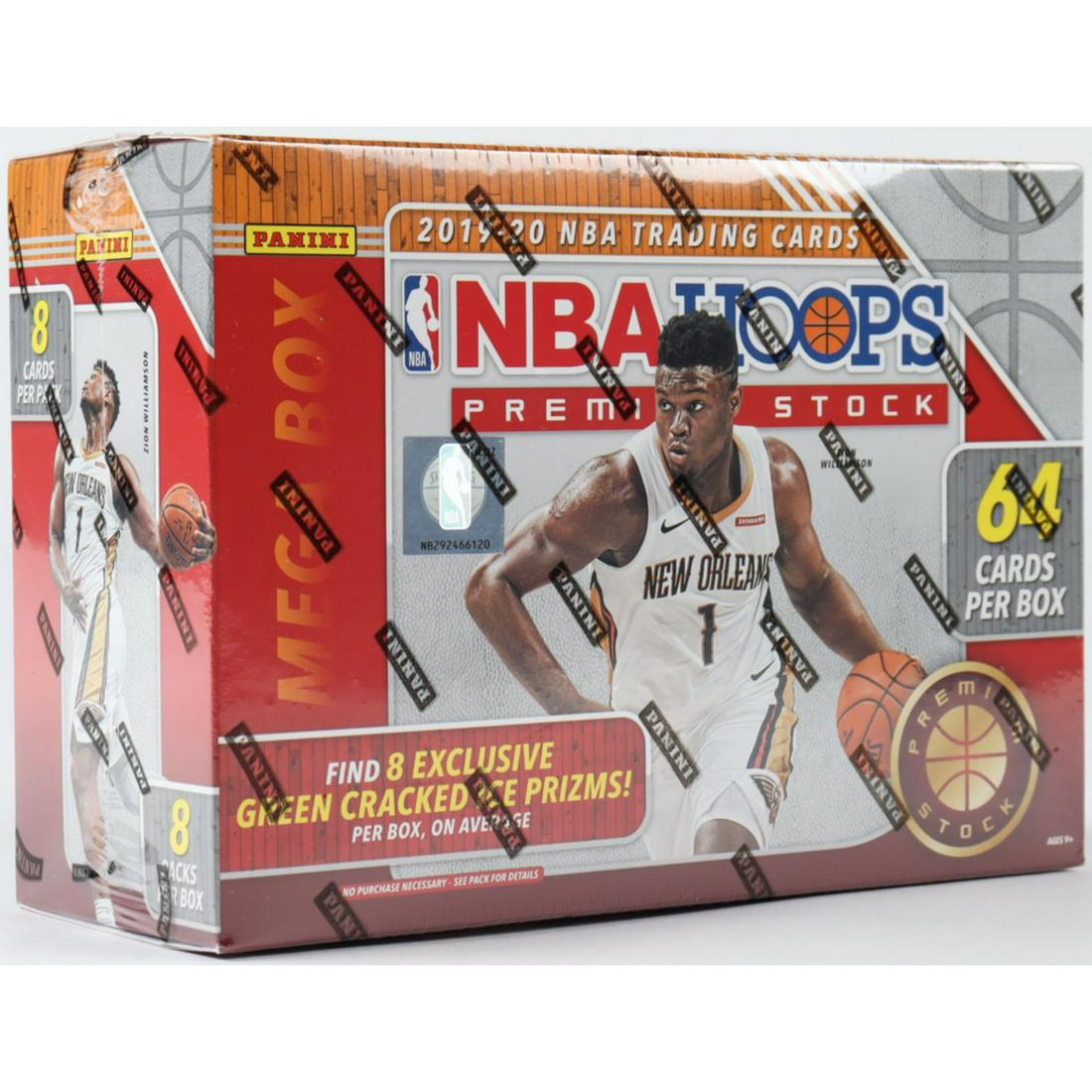2019-20 Panini NBA Hoops Premium Stock Basketball Mega (1 of 1)