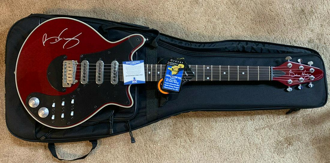 Brian May Queen Signed Autographed Signature Model (1 of 2)