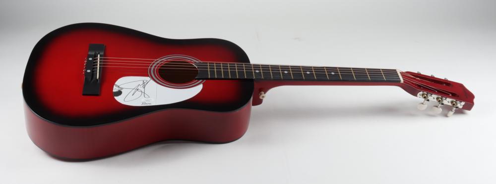 Selena Gomez Signed 38" Acoustic Guitar (JSA COA) (See (1 of 1)