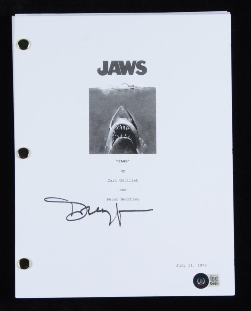 Richard Dreyfuss Signed "Jaws" Movie Script (Beckett (1 of 1)