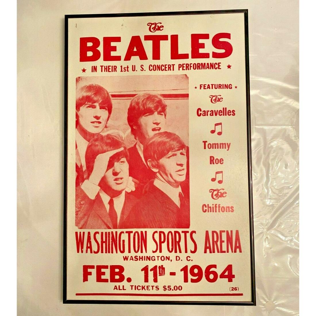 The Beatles 1st US Concert Performance Feb 11th 1964 - (1 of 1)
