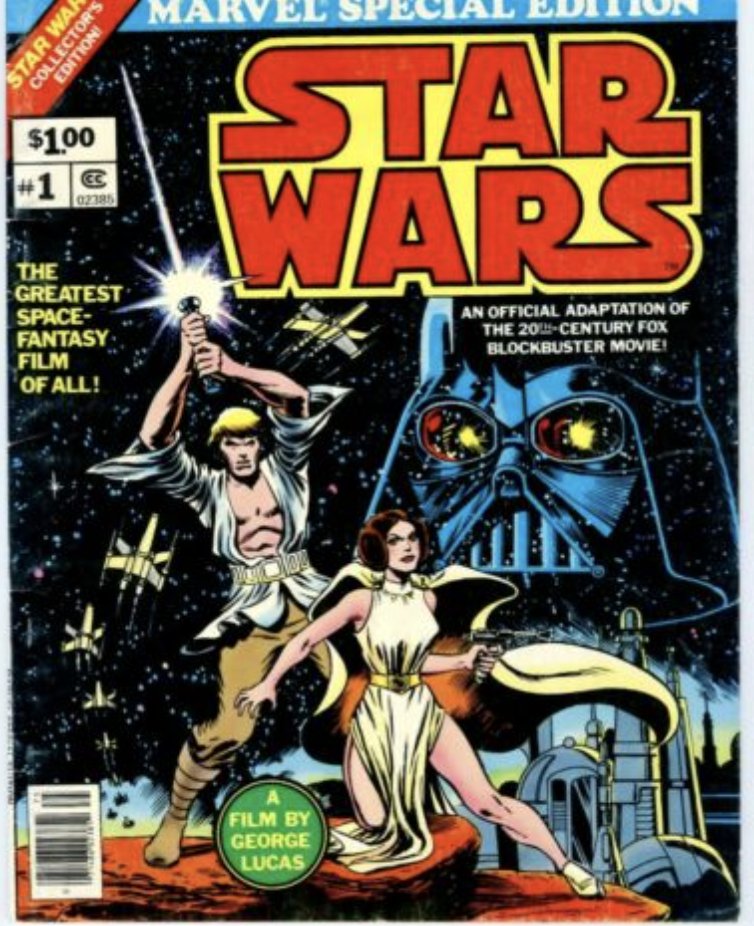 Marvel Special Edition Star Wars comic book #1 1977 (1 of 1)