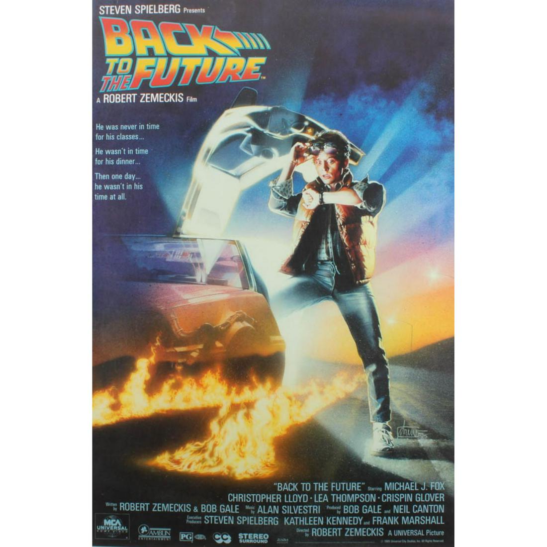 Back to The Future 24x36 Movie Poster: Back to The Future 24x36 Movie Poster