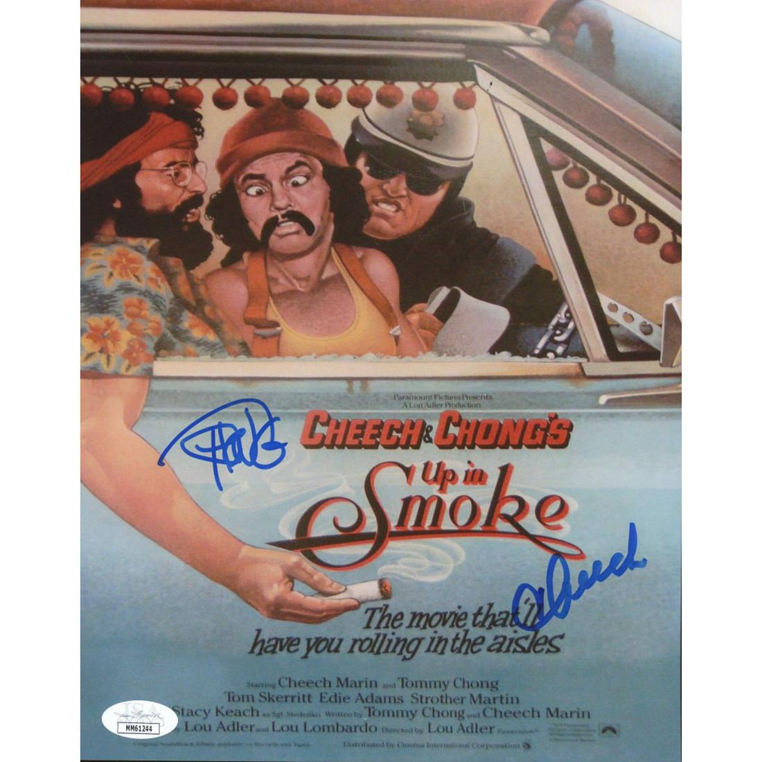 Cheech Marin & Tommy Chong Signed "Up in Smoke" 8x10 (1 of 1)