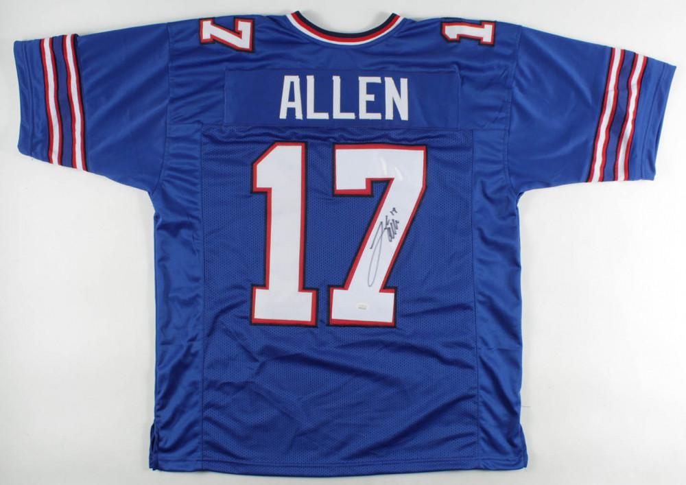 Josh Allen Signed Jersey (Beckett COA) (1 of 1)