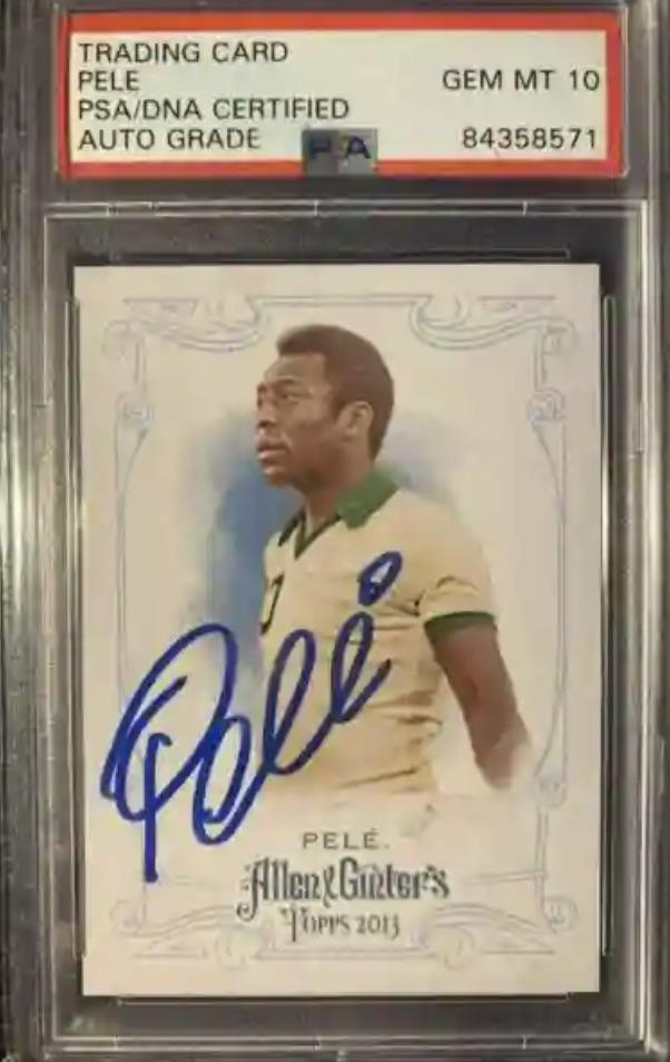 その他 PELE auto topps psa 9 その他 PELE auto topps psa 9 Pele Signed Topps Match Attax