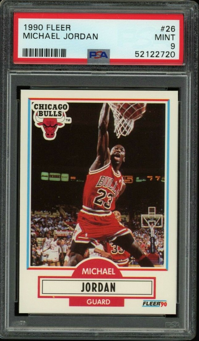 1990 Fleer Michael Jordan PSA 9 #26 (1 of 1)