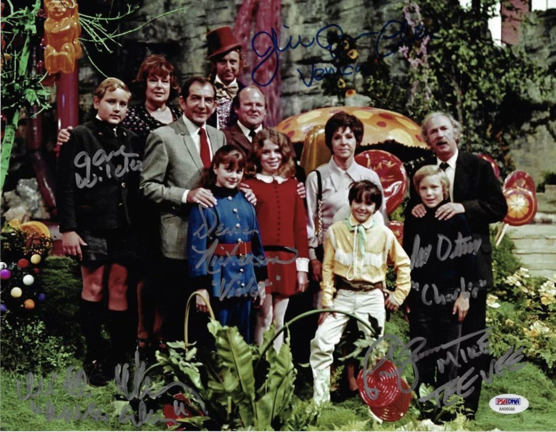 Gene Wilder Willy Wonka and Chocolate Factory Cast (1 of 1)