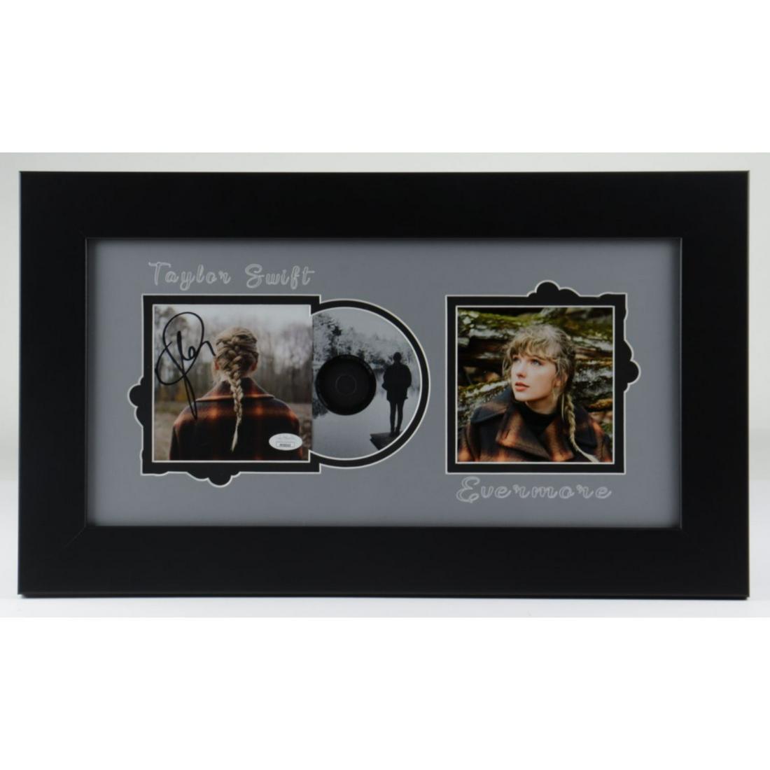 Taylor Swift Signed 12x21 Custom Framed "Evermore" (1 of 2)