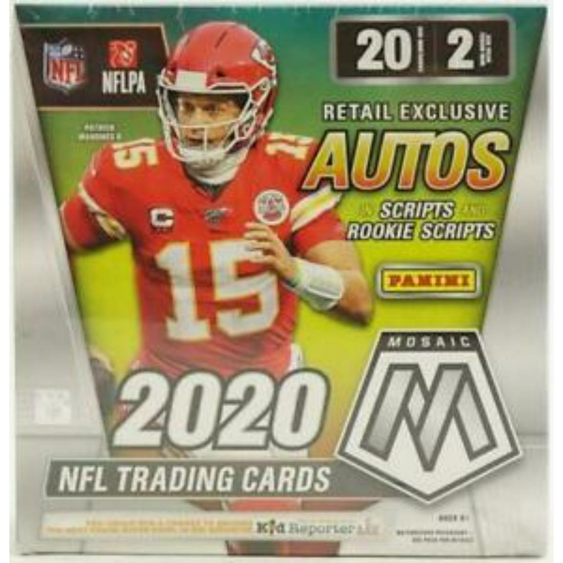 2020 Panini Mosaic Football NFL Mega Box (1 of 1)